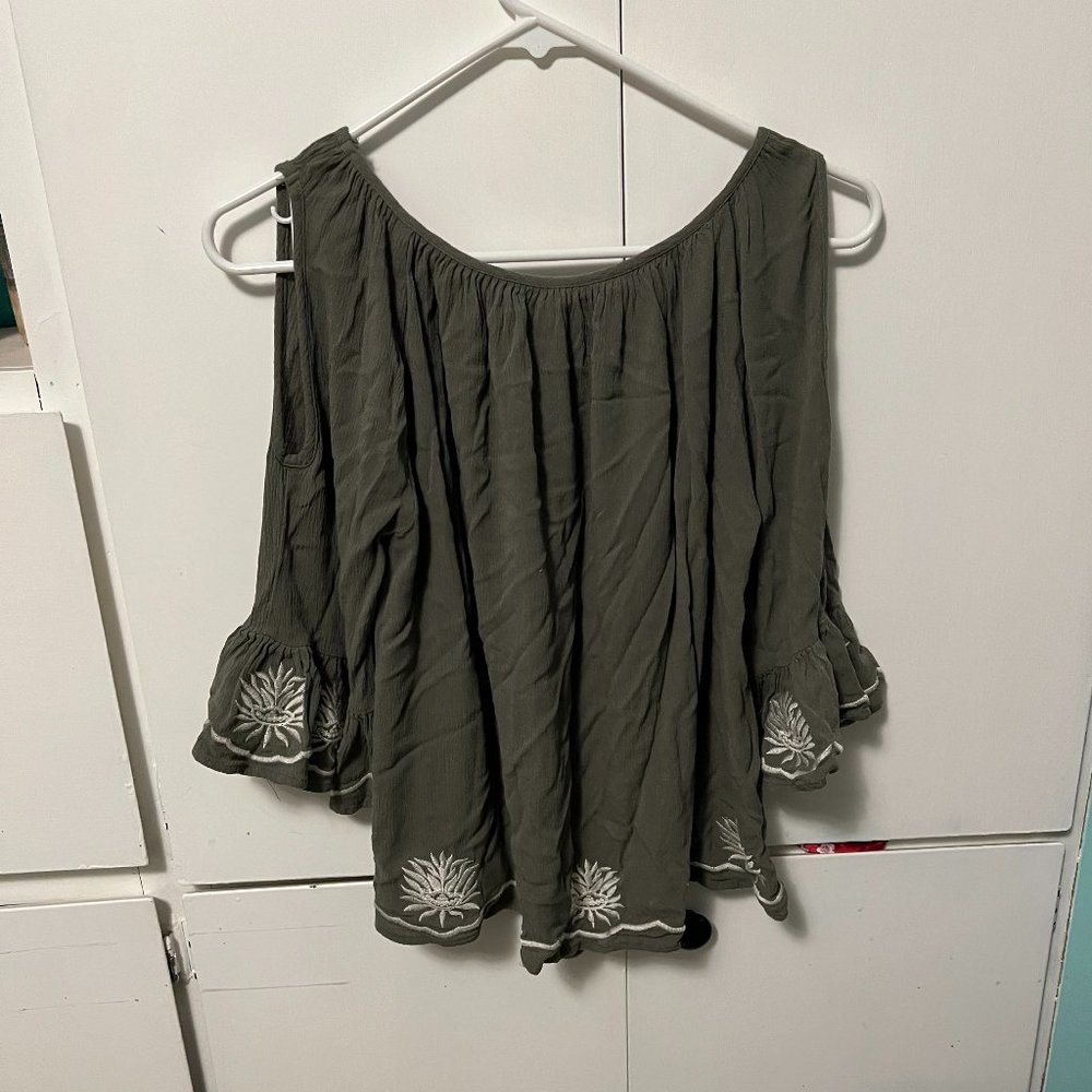 Blue Rain Top